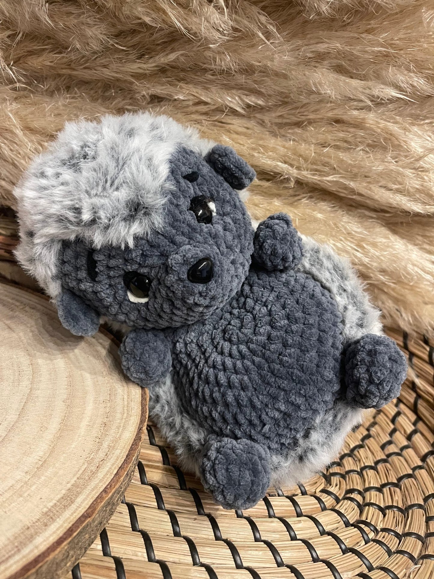 Gehaakte egel amigurumi - Little Seahorse