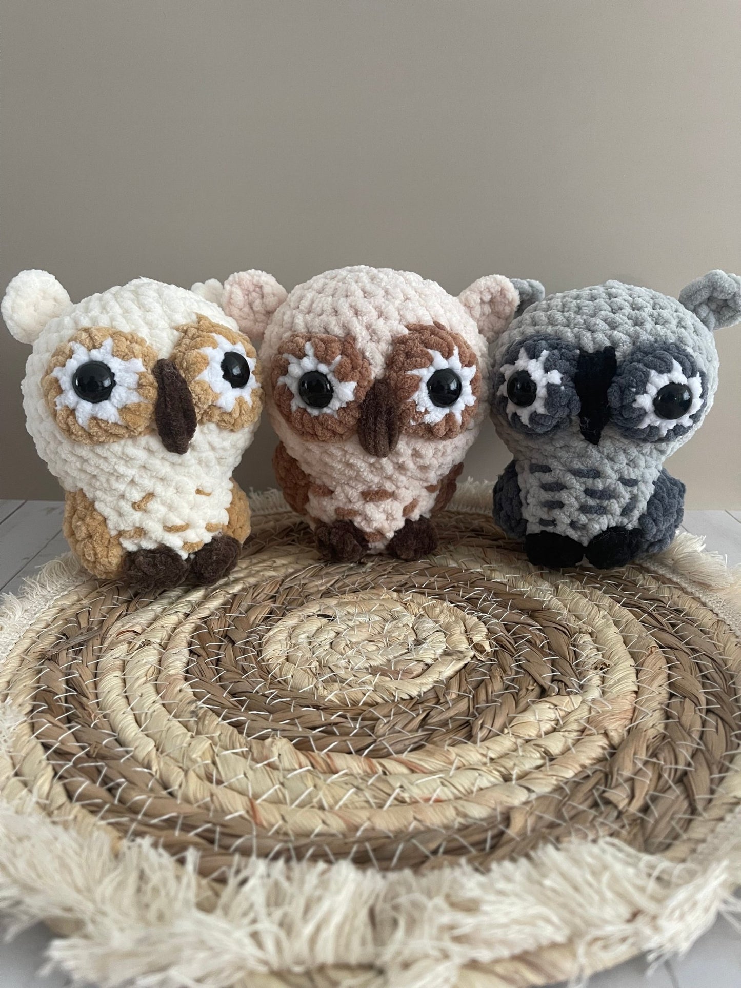 Gehaakte uil amigurumi - Little Seahorse