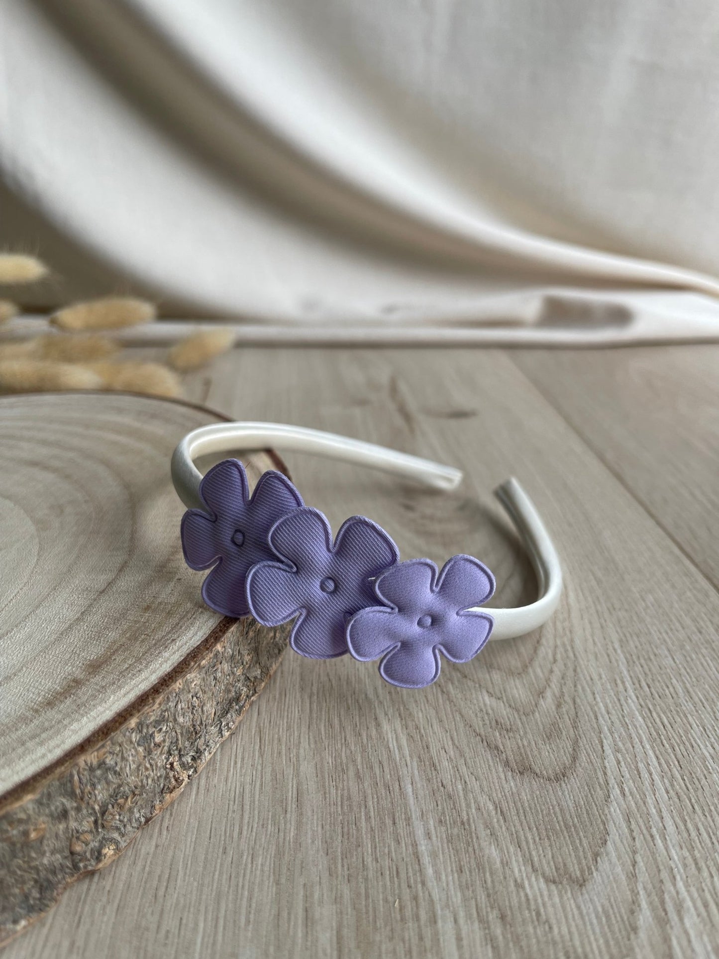 Diadeem pastel bloemen (meerdere kleuren) - Little Seahorse