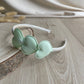 Diadeem pastel hartjes (meerdere kleuren) - Little Seahorse