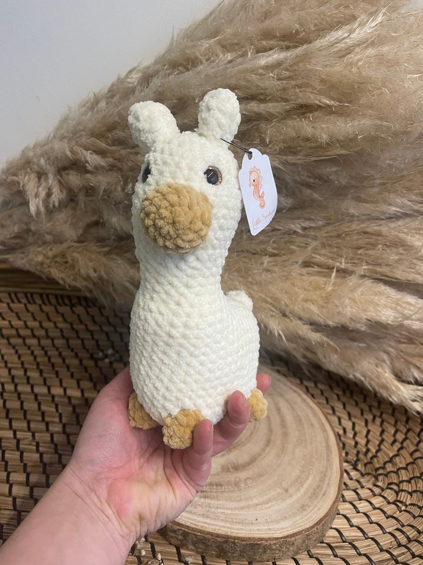 Gehaakte alpaca amigurumi - Little Seahorse