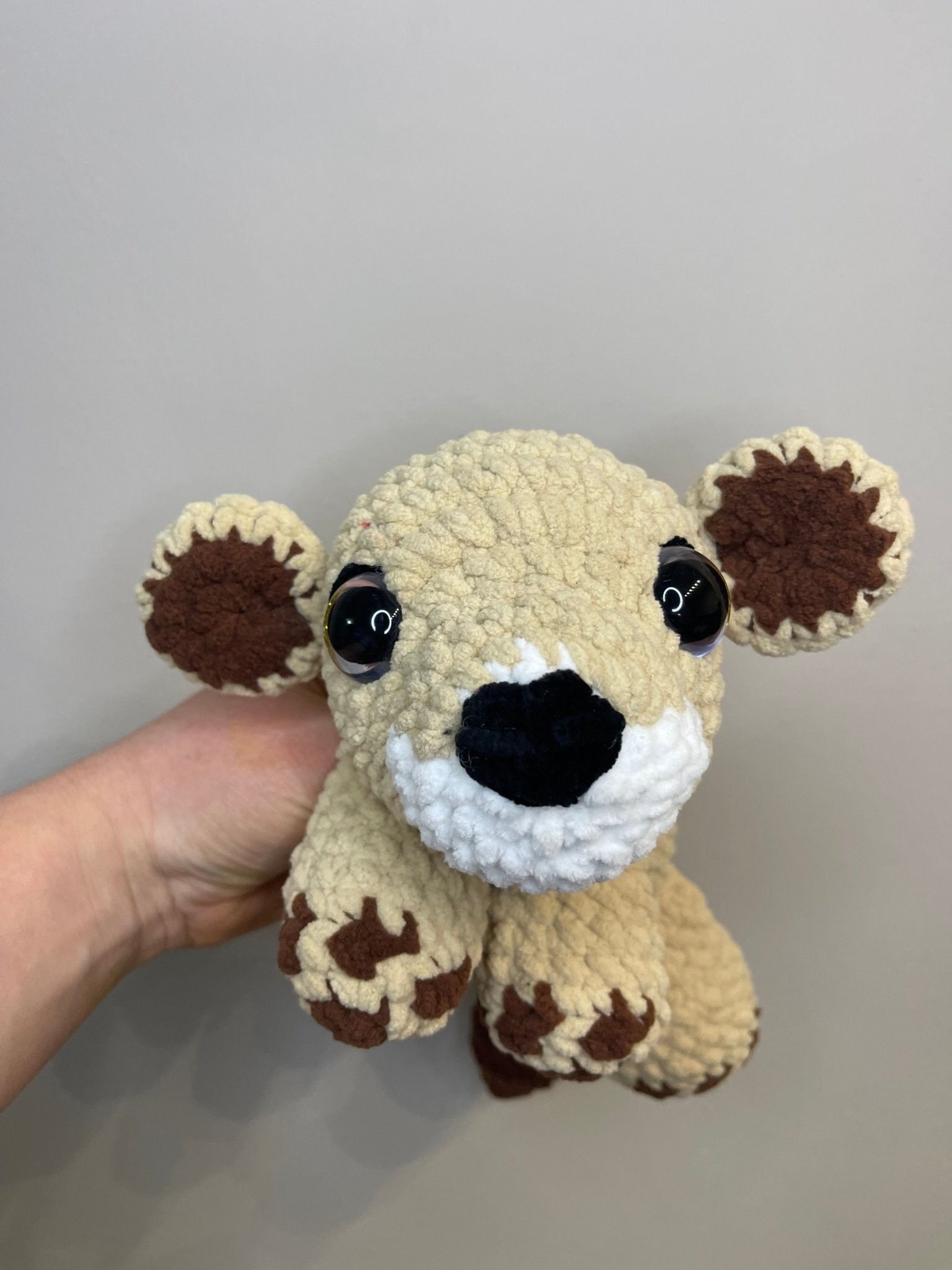 Gehaakte leeuw of leeuwin amigurumi - Little Seahorse