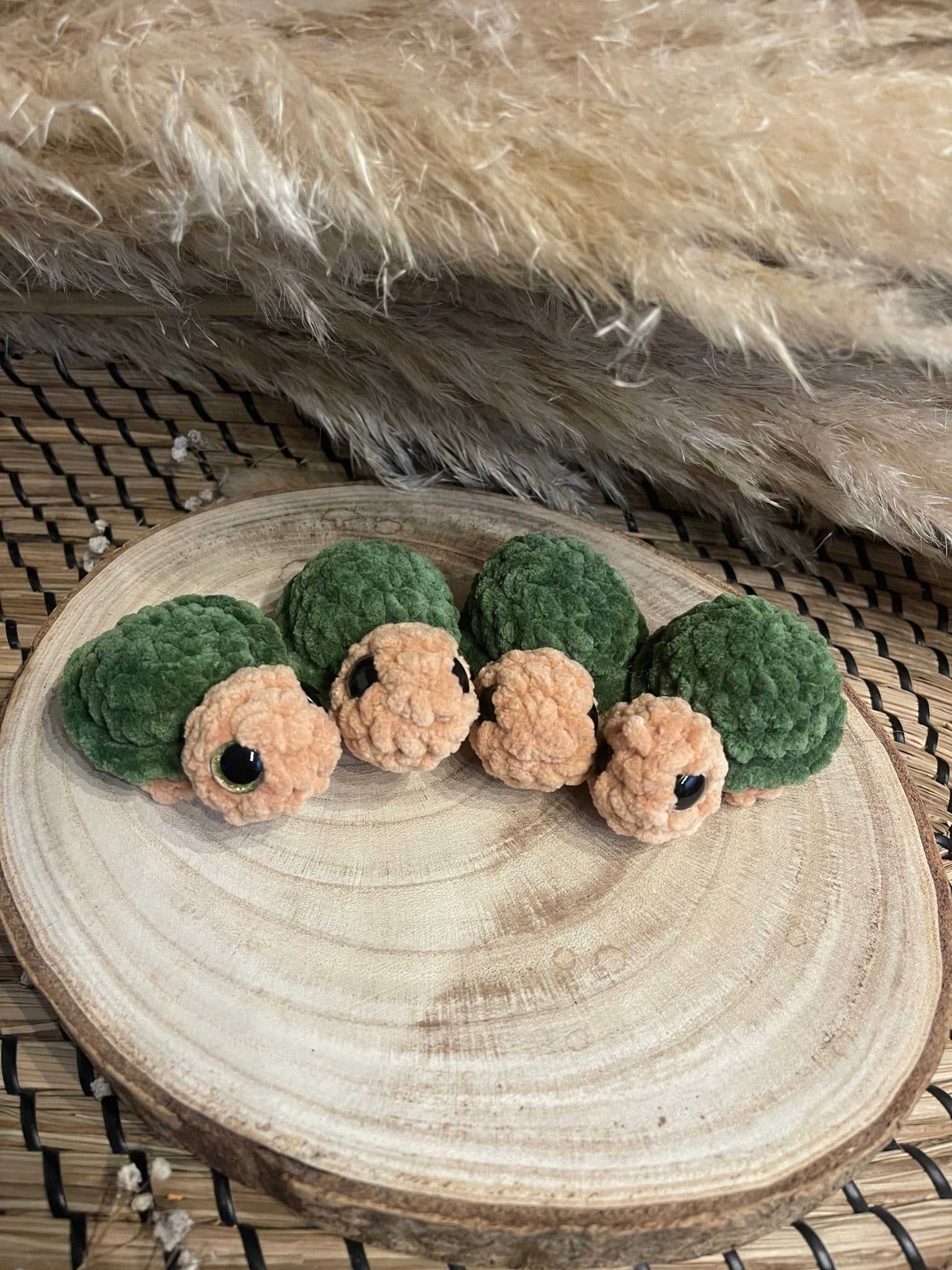 Gehaakte mini schildpad amigurumi - Little Seahorse