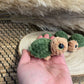 Gehaakte mini schildpad amigurumi - Little Seahorse