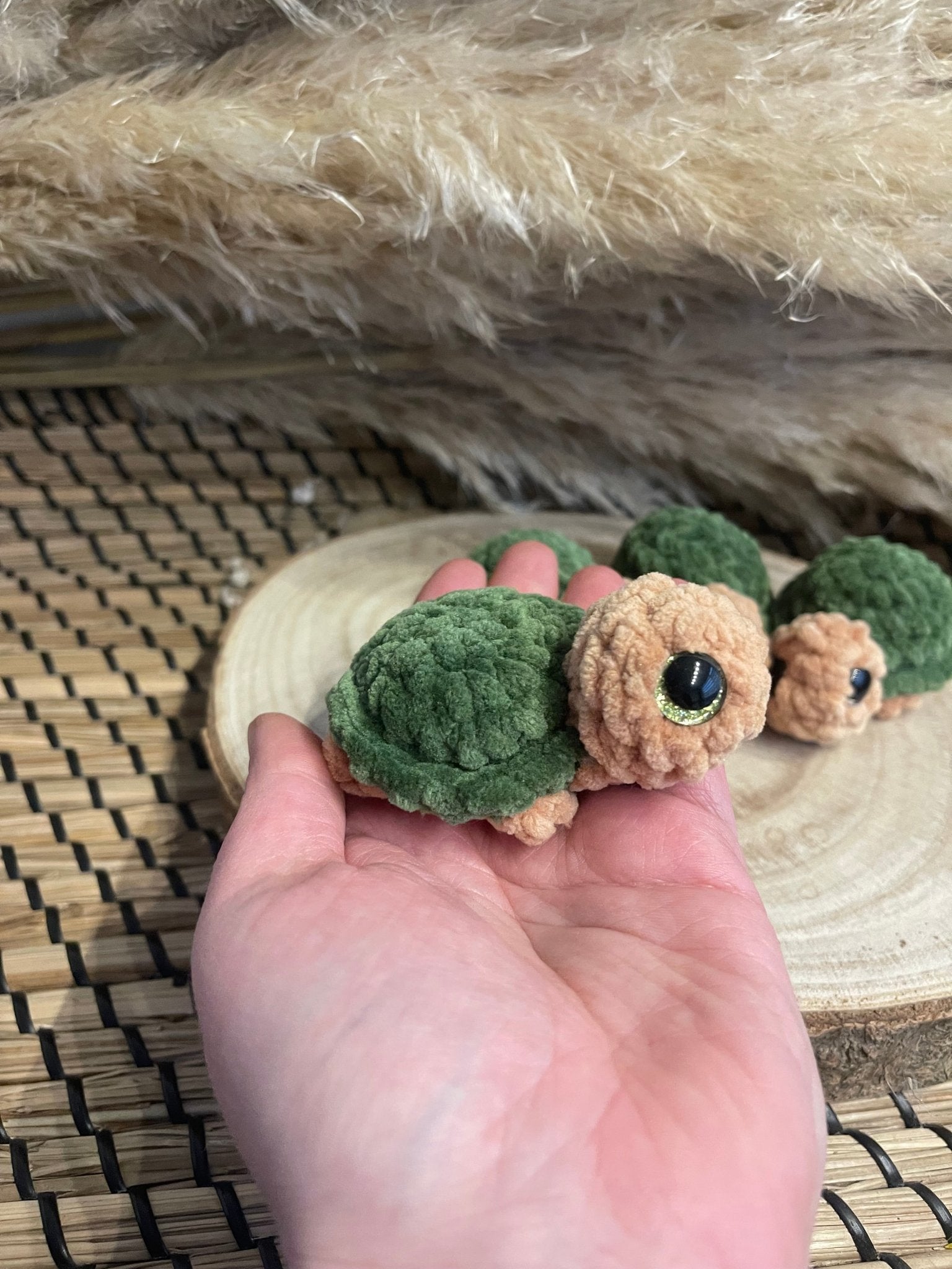 Gehaakte mini schildpad amigurumi - Little Seahorse