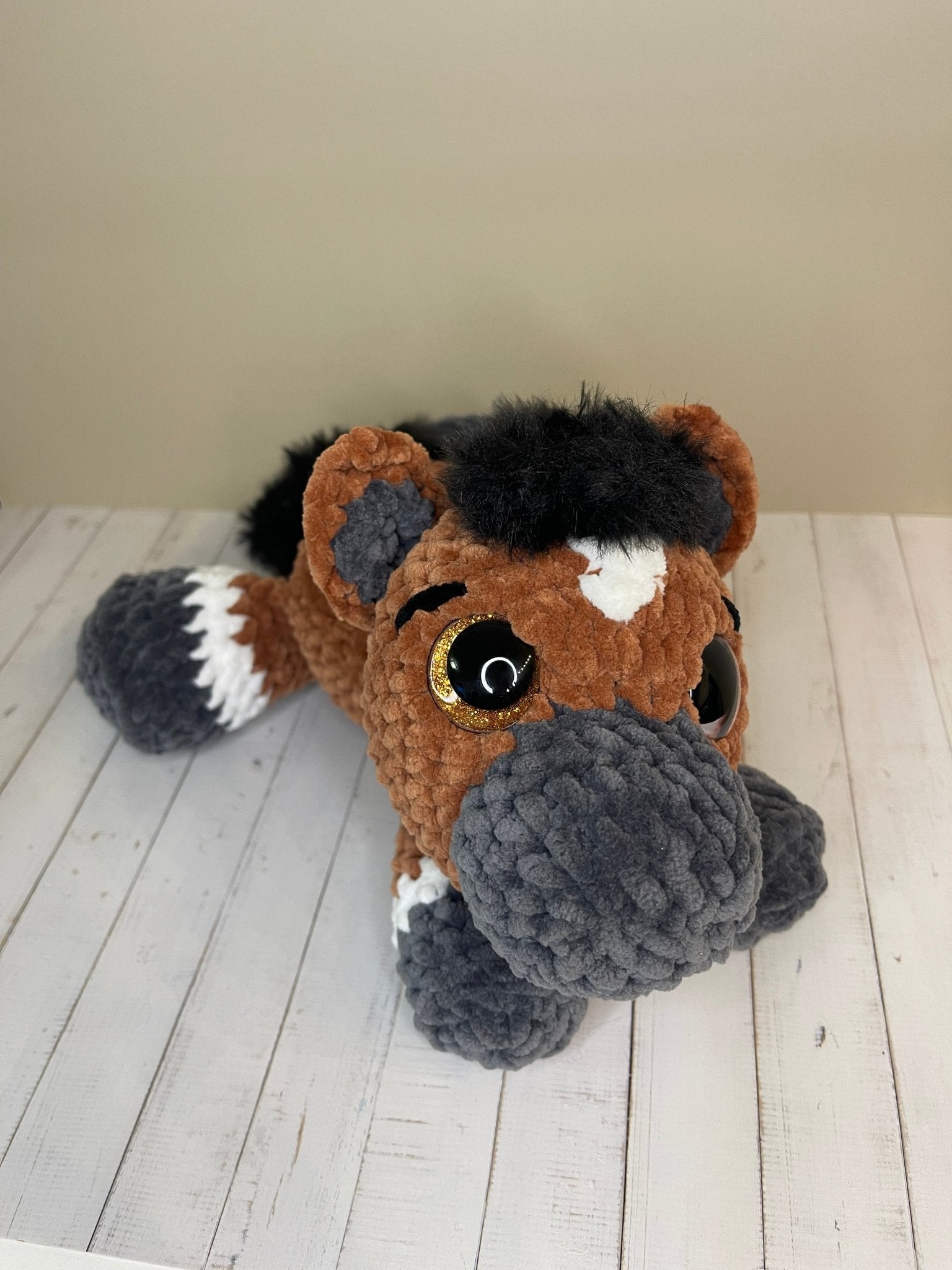 Gehaakte paard amigurumi - Little Seahorse