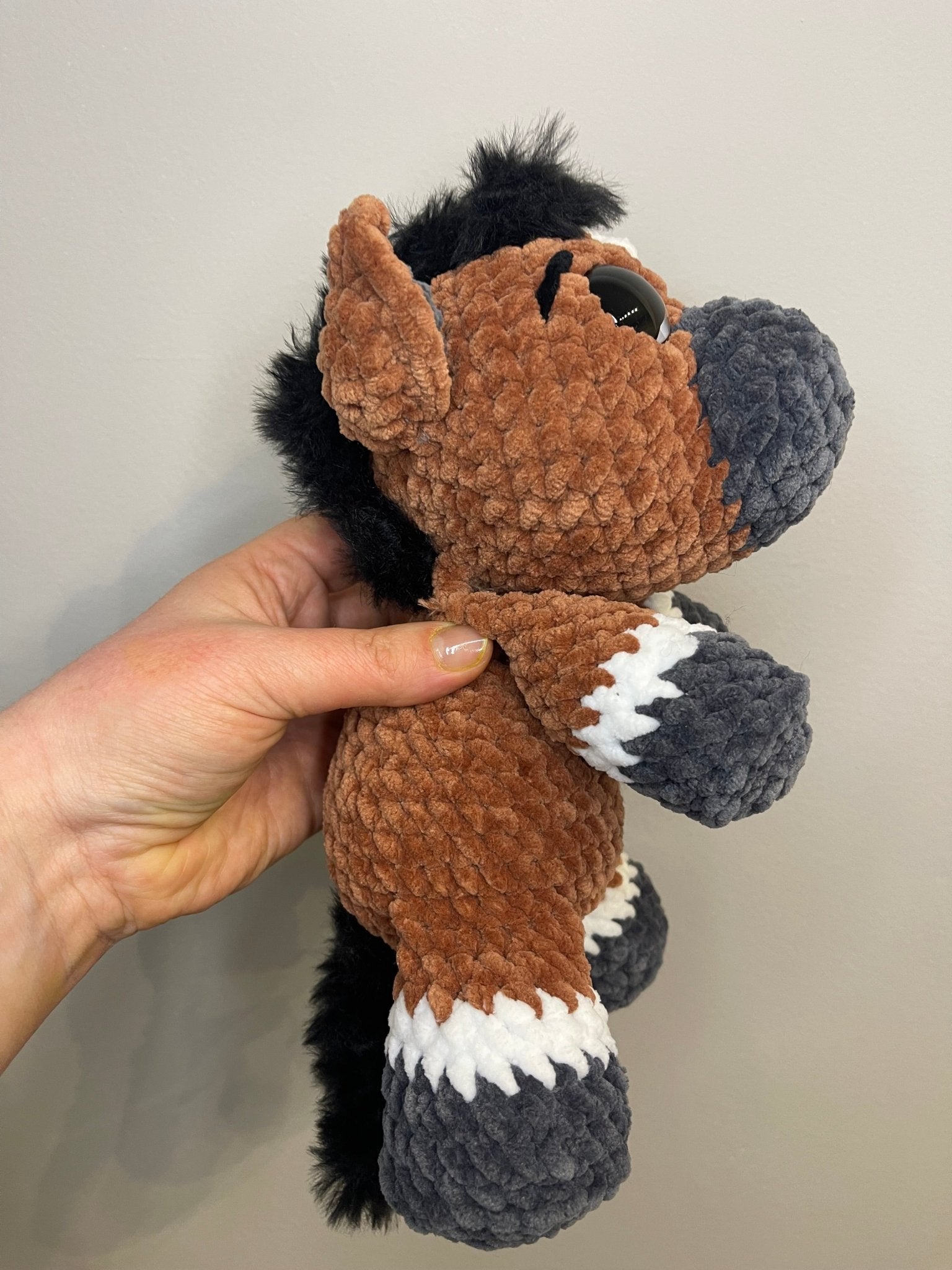 Gehaakte paard amigurumi - Little Seahorse