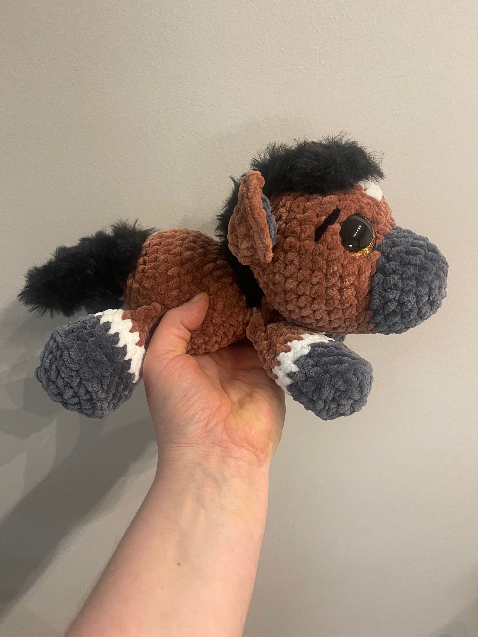 Gehaakte paard amigurumi - Little Seahorse