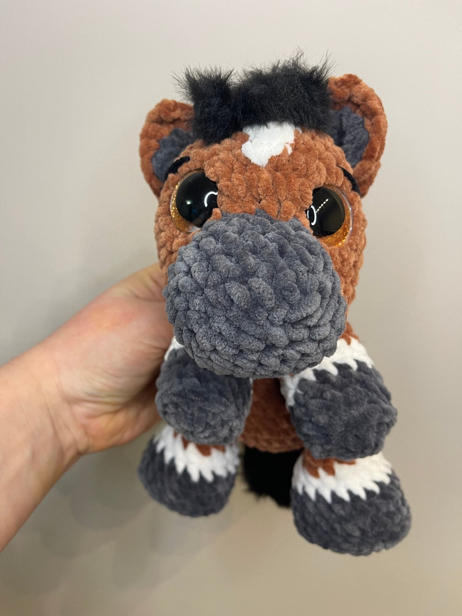 Gehaakte paard amigurumi - Little Seahorse