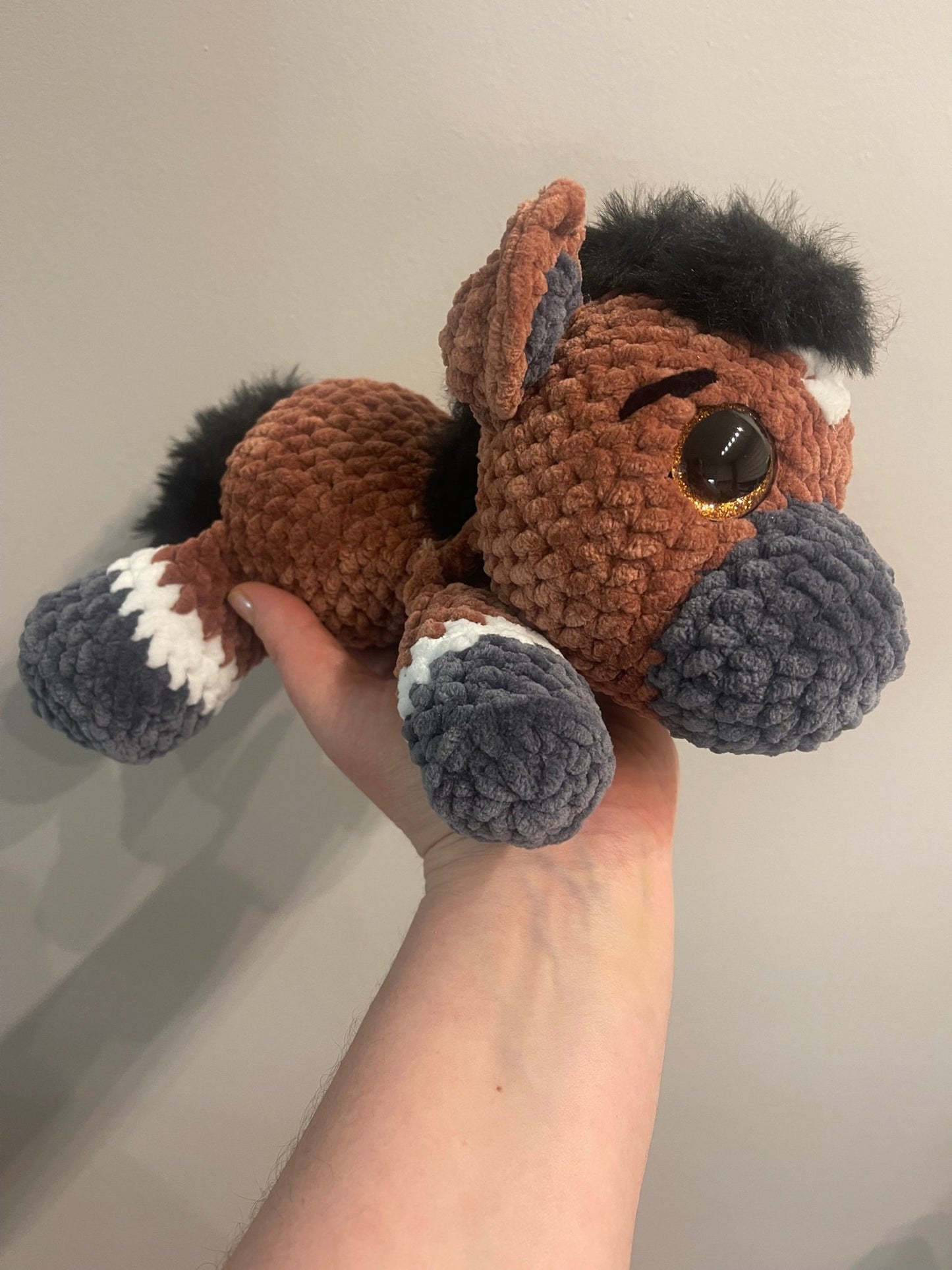 Gehaakte paard amigurumi - Little Seahorse