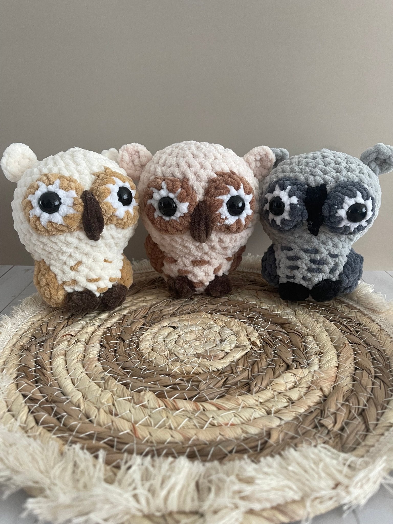 Gehaakte uil amigurumi - Little Seahorse