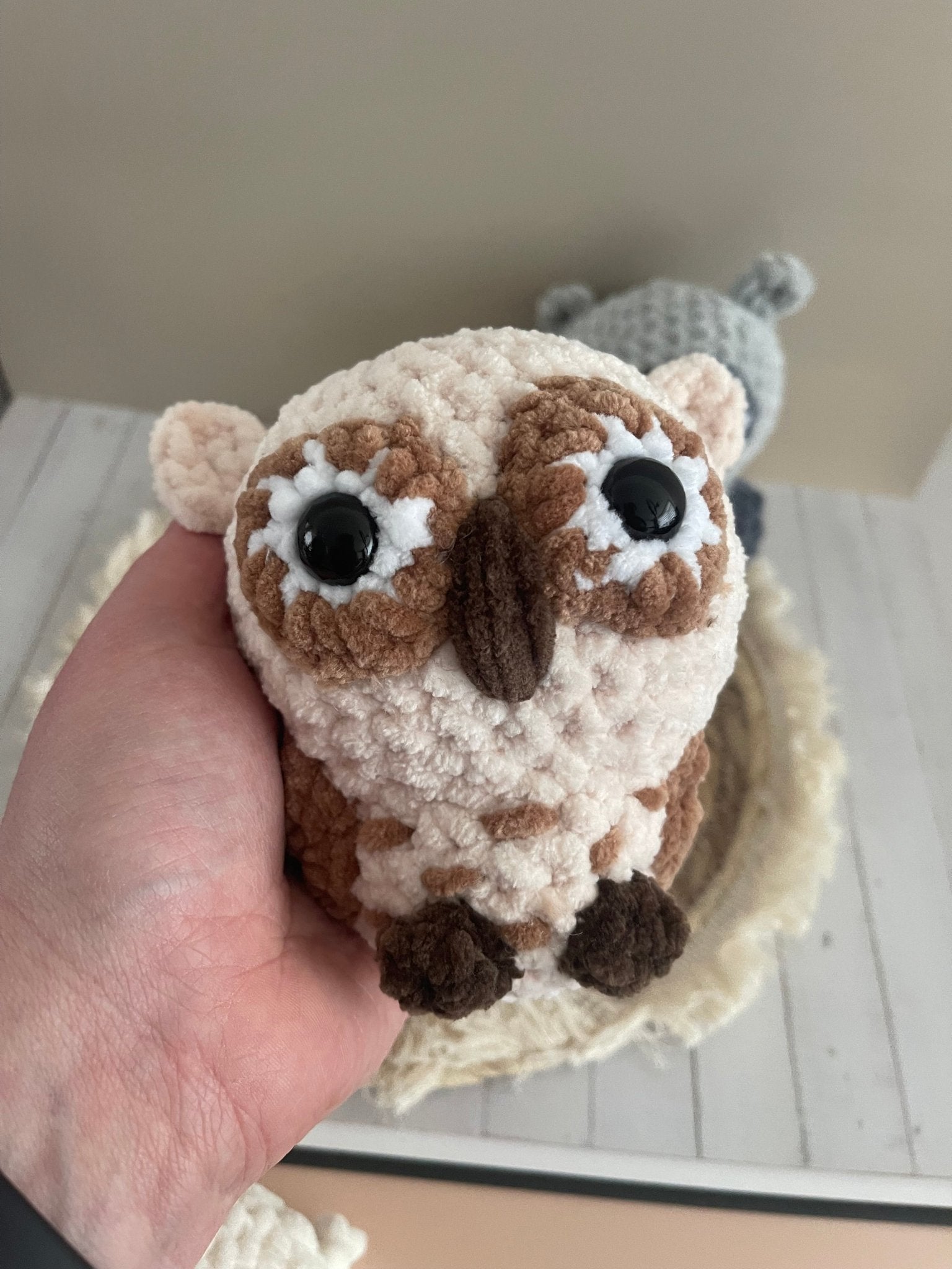 Gehaakte uil amigurumi - Little Seahorse