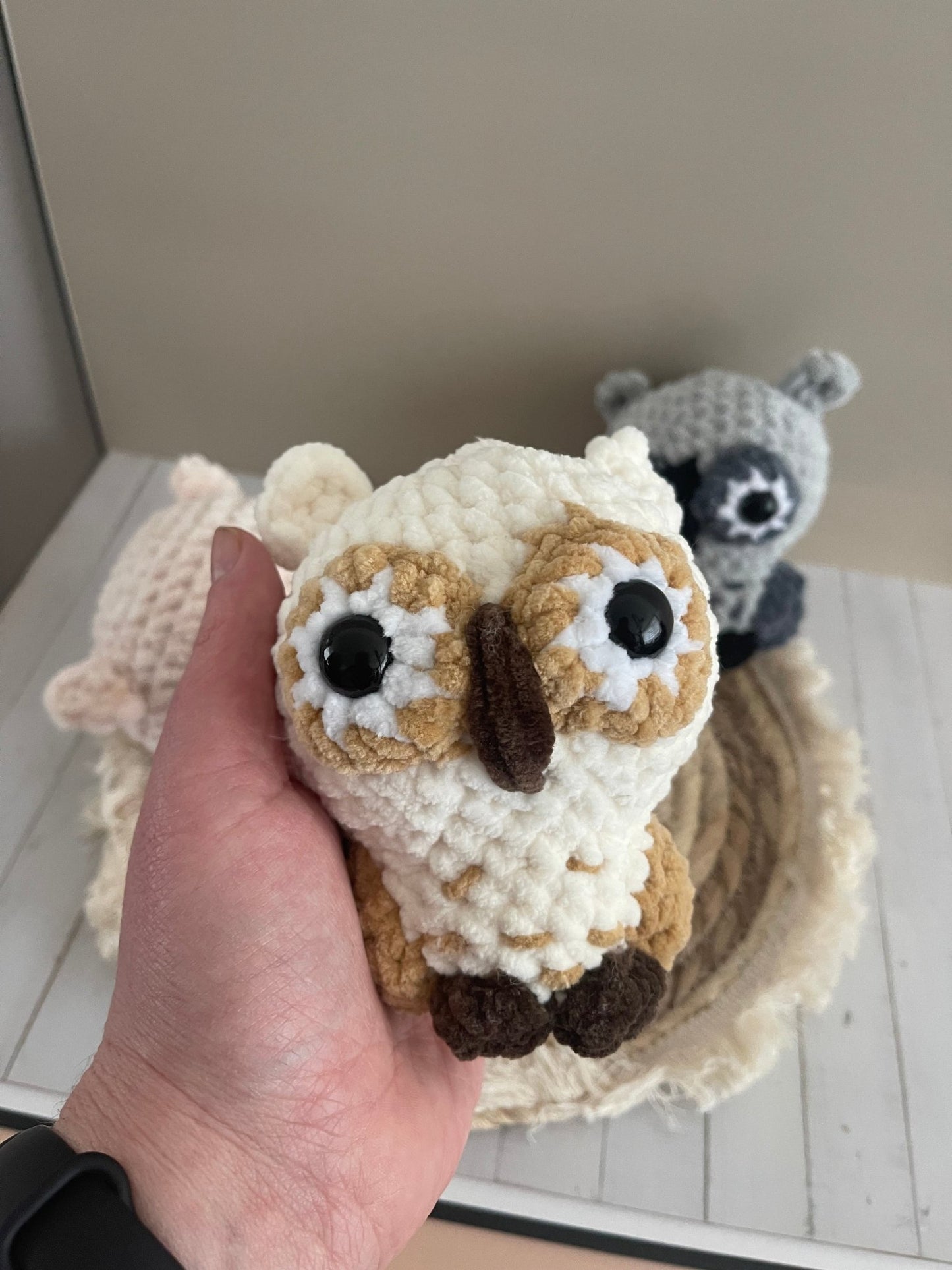 Gehaakte uil amigurumi - Little Seahorse