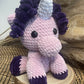 Gehaakte unicorn amigurumi - Little Seahorse