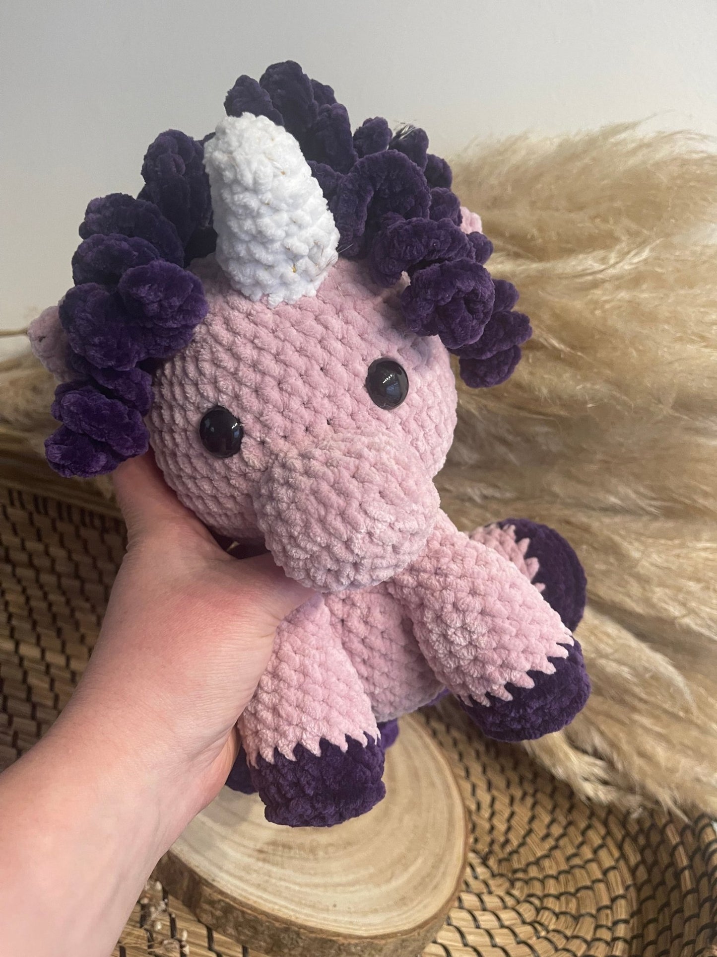 Gehaakte unicorn amigurumi - Little Seahorse