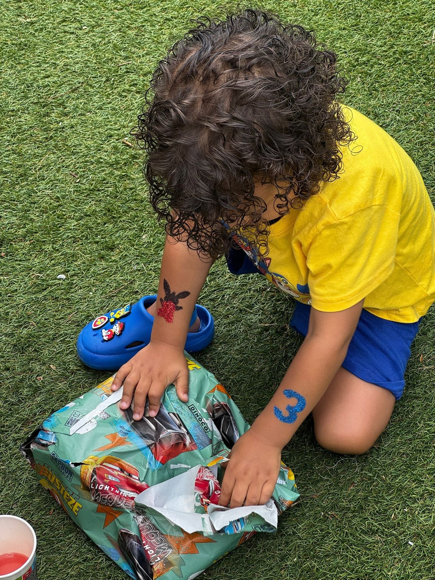 Glitter tattoo artist inhuren - Little Seahorse