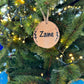 Kerst ornament met naam - Little Seahorse